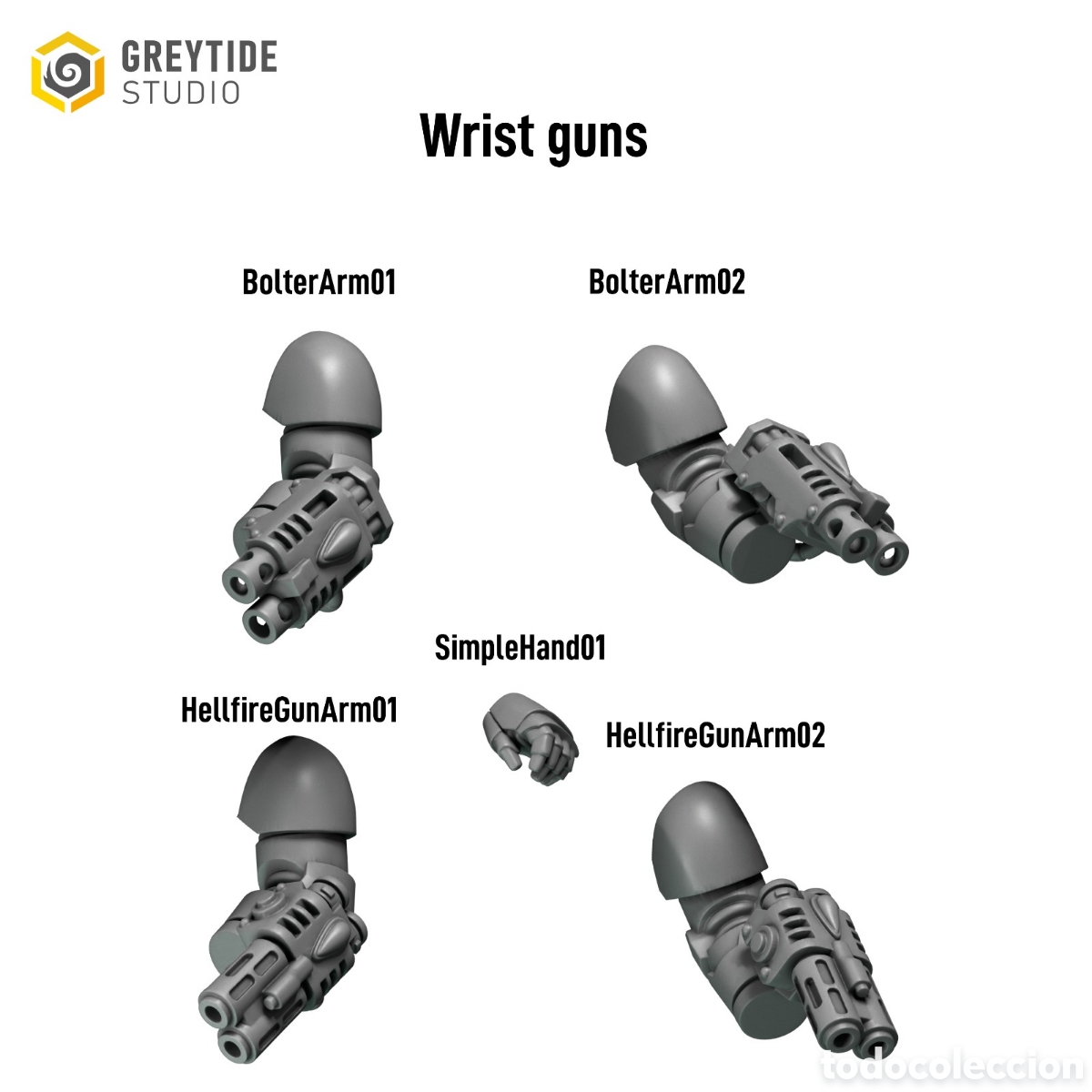 Juegos antiguos: bits de resina WH 40k - Foto 29