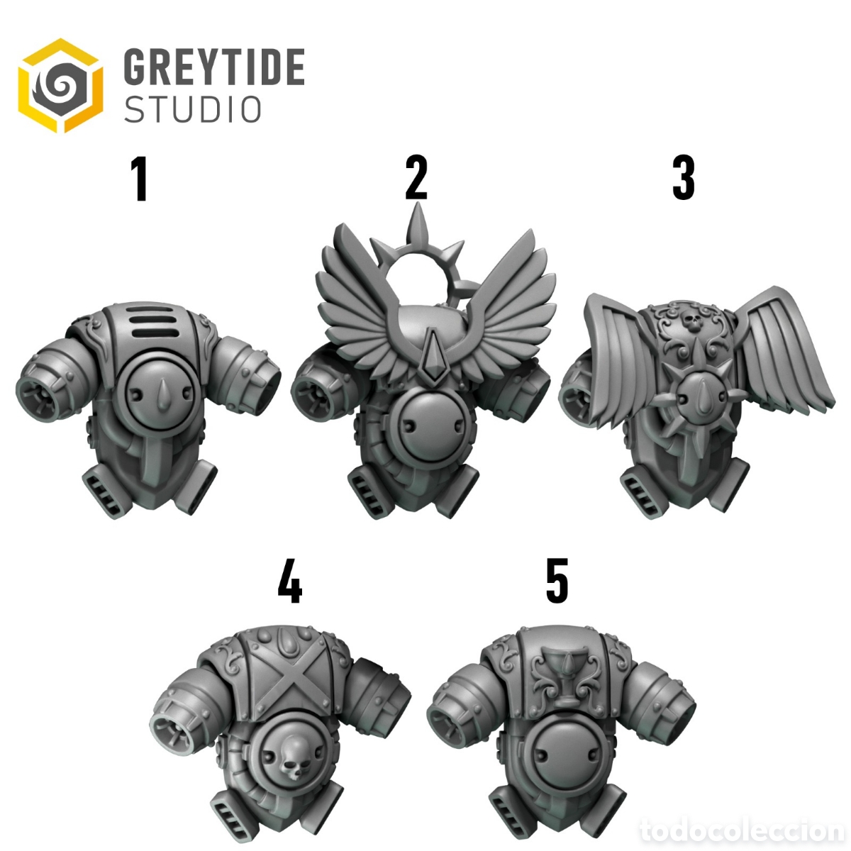 Juegos antiguos: bits de resina WH 40k
