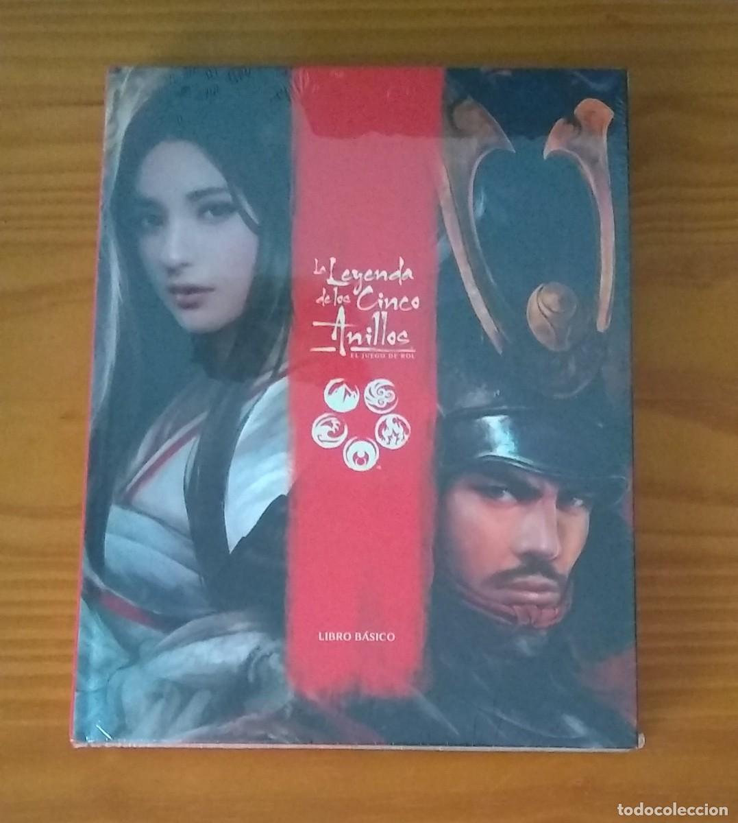 Juegos antiguos: LA LEYENDA DE LOS CINCO ANILLOS LIBRO B&Aacute;SICO JUEGO DE ROL EDGE PRECINTADO
