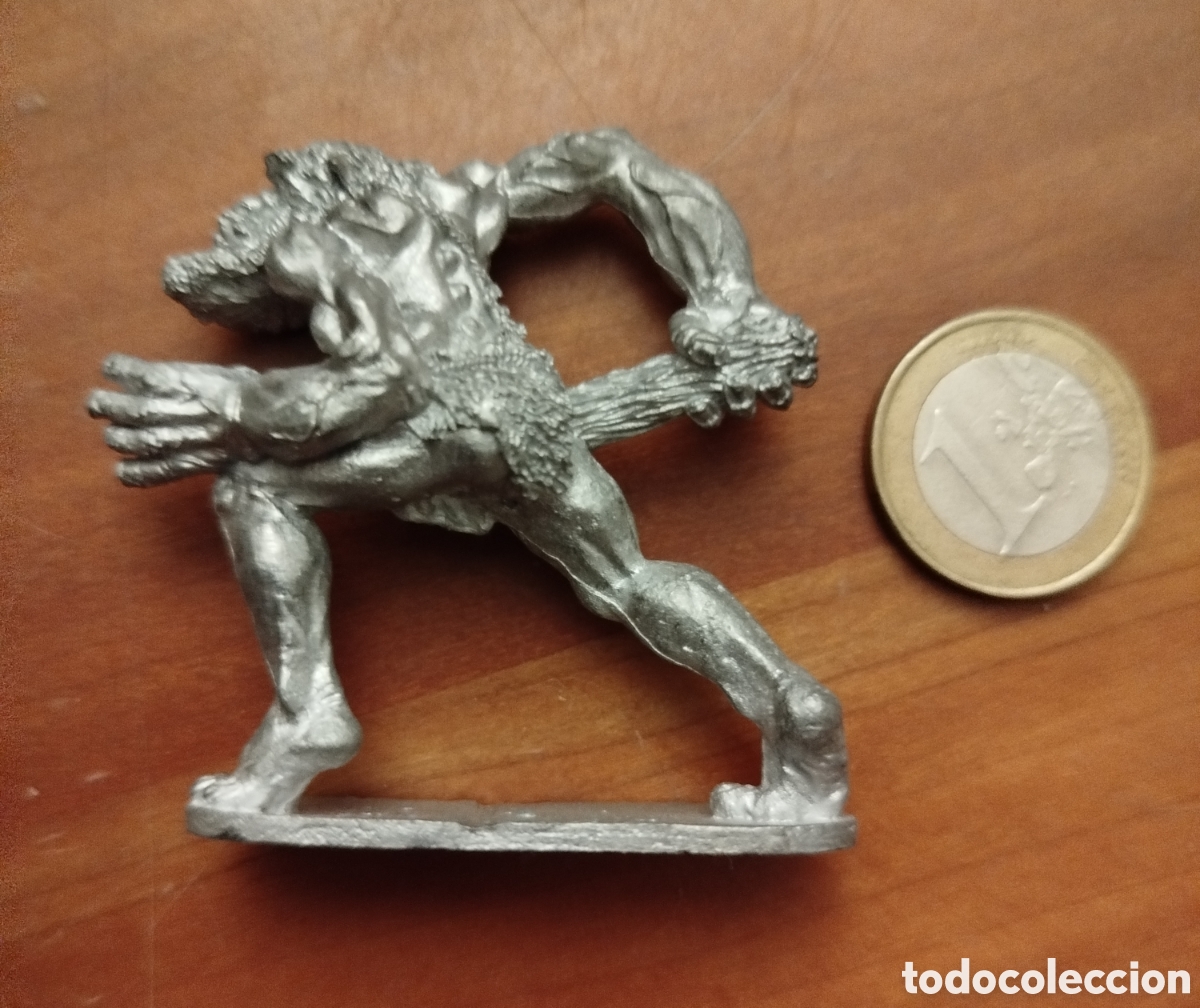 Juegos antiguos: Figura troll de hierro vintage - Foto 2