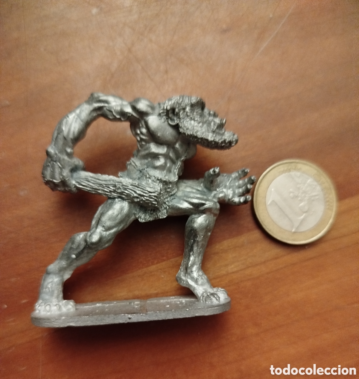 Juegos antiguos: Figura troll de hierro vintage