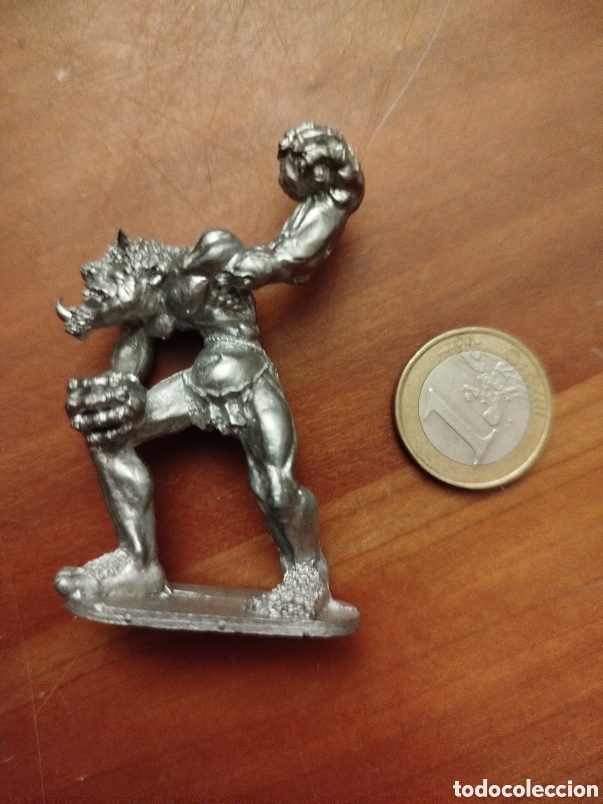 Juegos antiguos: Figura troll hierro vintage