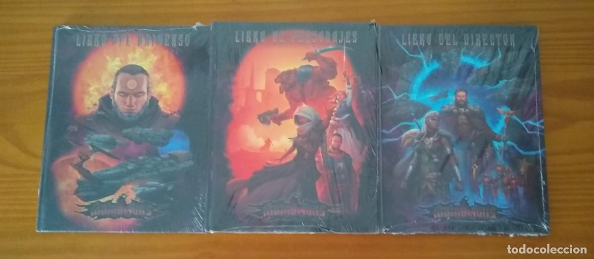 Juegos antiguos: FADING SUNS LIBRO DE PERSONAJES + DIRECTOR + UNIVERSO JUEGO ROL NOSOLOROL PRECINTADO