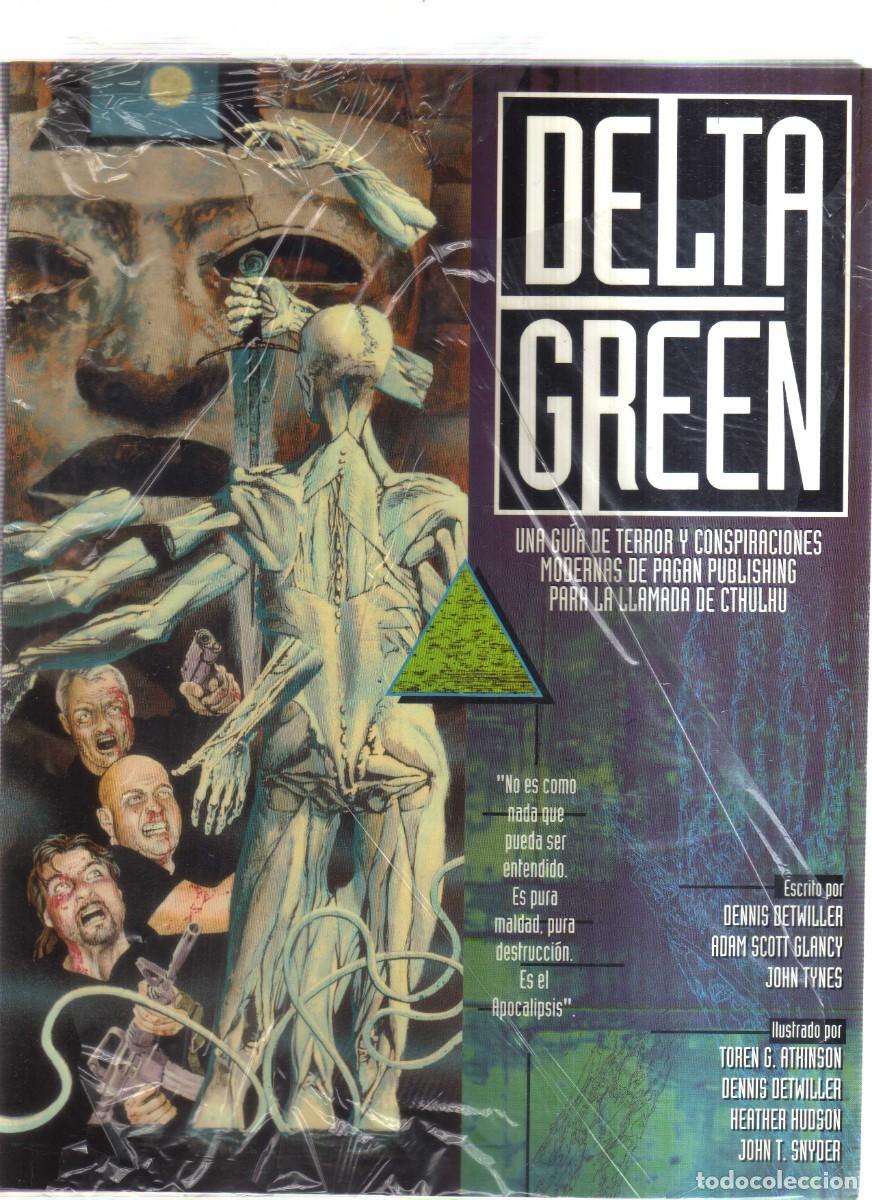 Juegos antiguos: DELTA GREEN UNA GUIA DE TERROR Y CONSPIRACIONES
