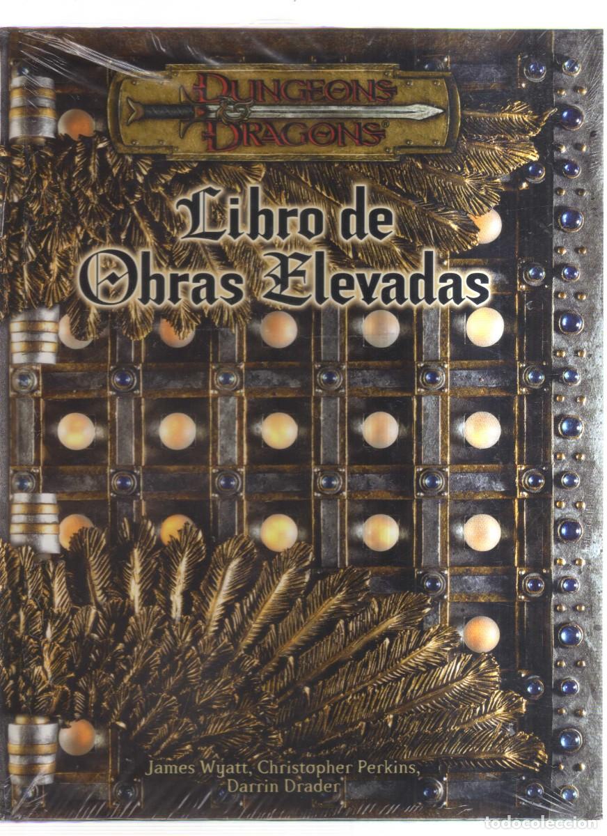Juegos antiguos: LIBRO DE OBRAS ELEVADAS DUNGEONS DRAGONS