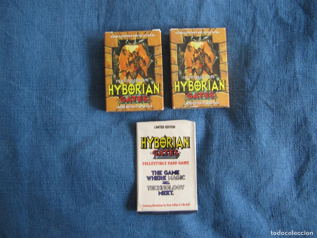Juegos antiguos: BORIS VALLEJO - HYBORIAN GATES - JUEGO DE CARTAS COLECCIONABLES