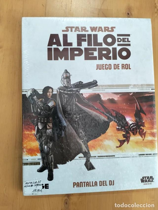 Juegos antiguos: STAR WARS: AL FILO DEL IMPERIO PANTALLA DEL DIRECTOR DE JUEGO ROL EDGE PRECINTADO