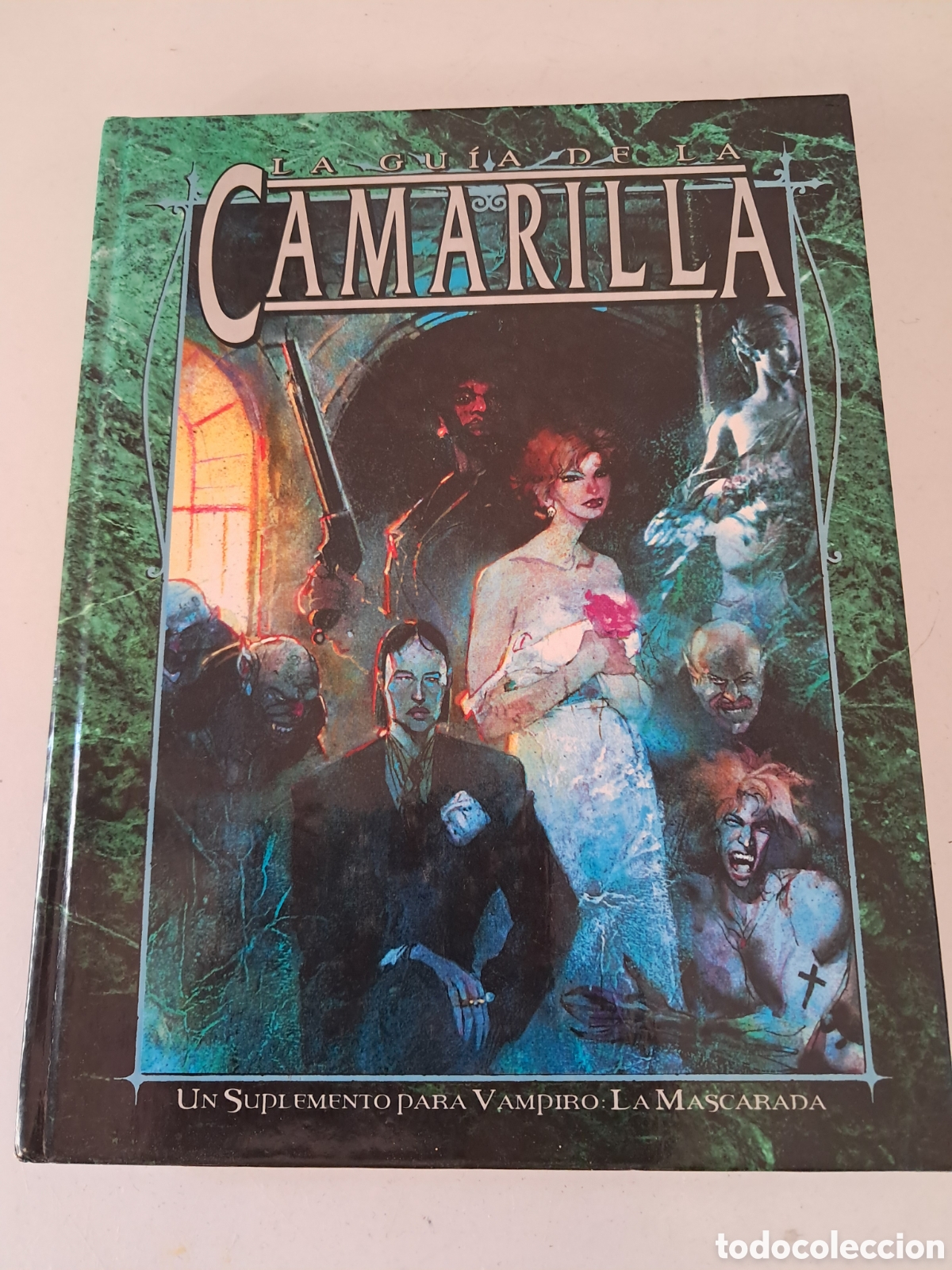 Juegos antiguos: VAMPIRO LA MASCARADA - GUIA DE LA CAMARILLA - JUEGO DE ROL - LA FACTOR&Iacute;A DE LAS IDEAS - 1999