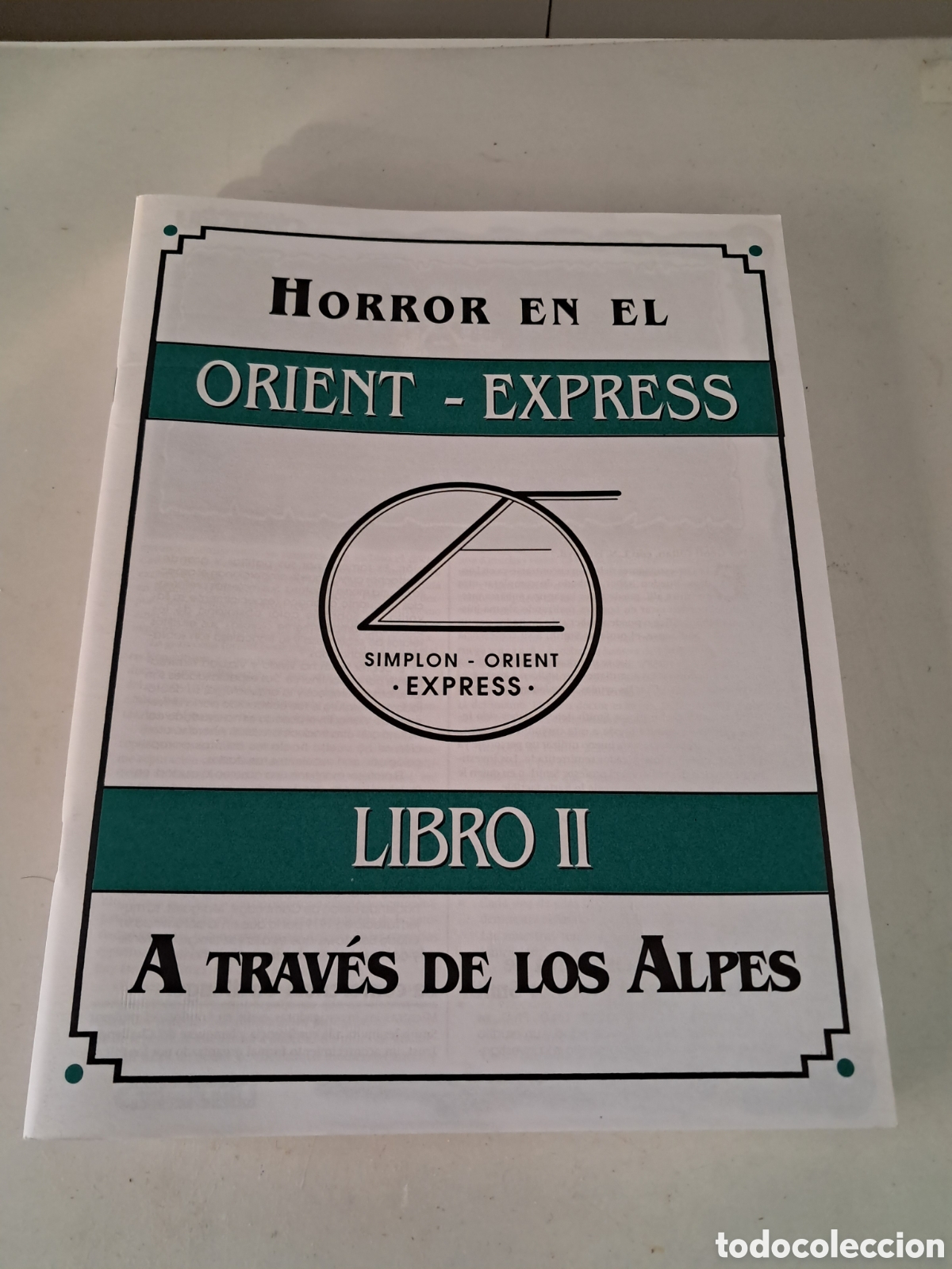 Juegos antiguos: LA LLAMADA DE CTHULHU, HORROR EN EL ORIENT EXPRESS. LA FACTORIA. - Foto 8