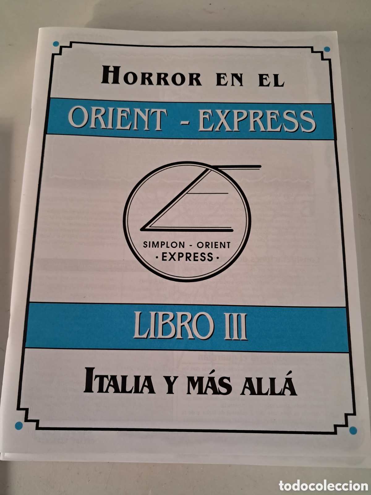 Juegos antiguos: LA LLAMADA DE CTHULHU, HORROR EN EL ORIENT EXPRESS. LA FACTORIA. - Foto 9