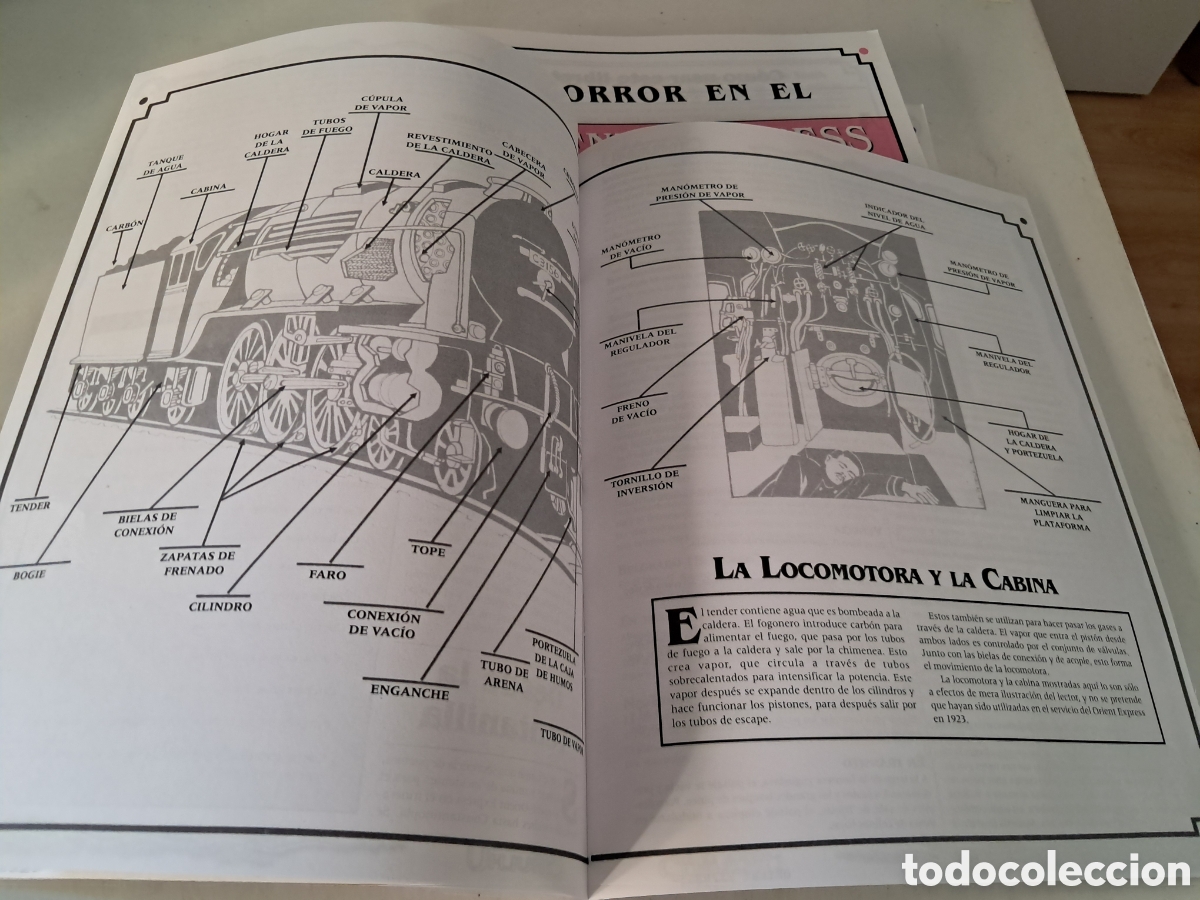 Juegos antiguos: LA LLAMADA DE CTHULHU, HORROR EN EL ORIENT EXPRESS. LA FACTORIA. - Foto 14