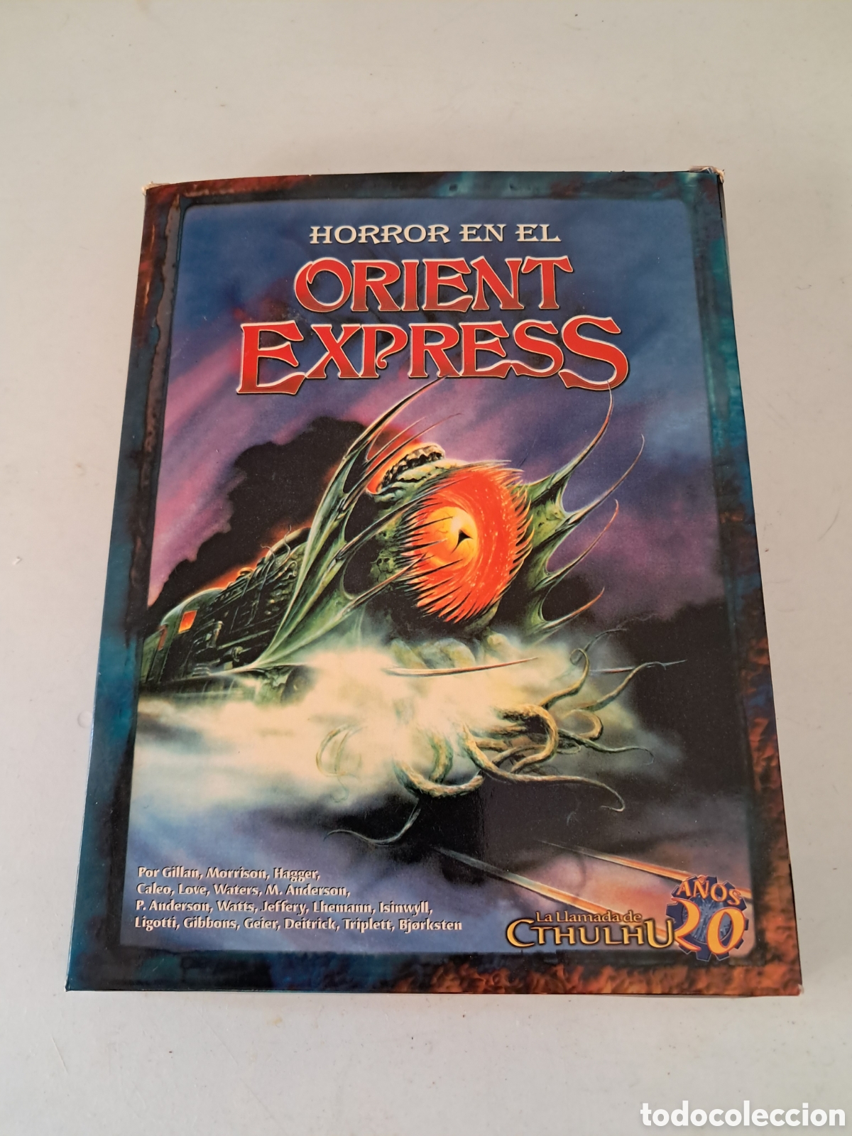 Juegos antiguos: LA LLAMADA DE CTHULHU, HORROR EN EL ORIENT EXPRESS. LA FACTORIA.
