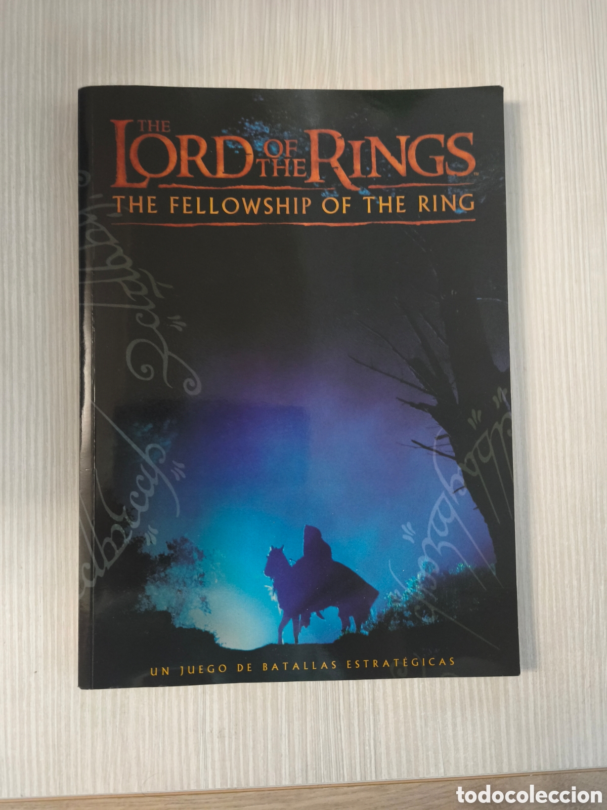 Juegos antiguos: MANUAL REGLAMENTO EL SE&Ntilde;OR DE LOS ANILLOS LA COMUNIDAD DEL ANILLO