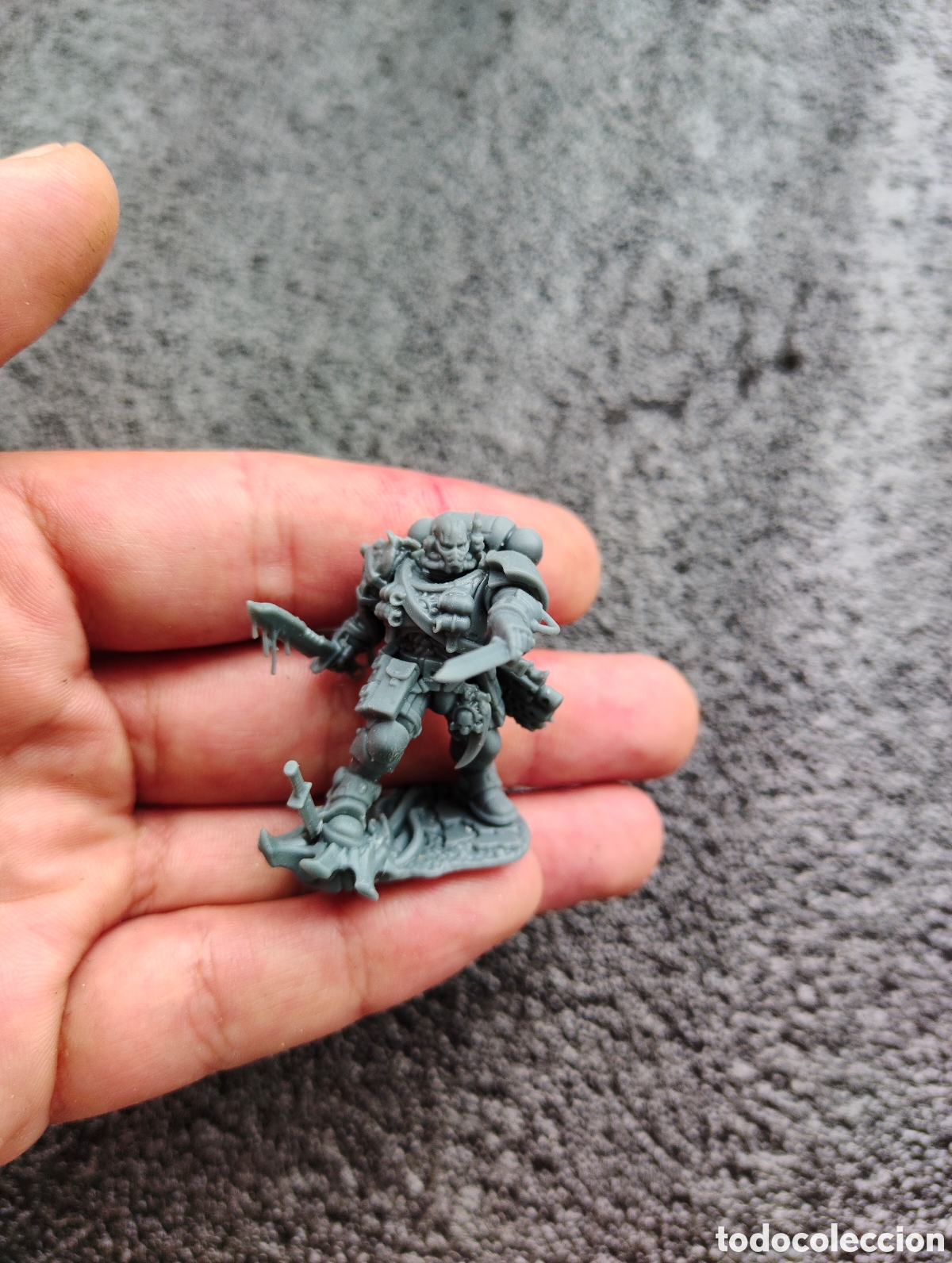 Juegos antiguos: miniatura de resina con base - Foto 3
