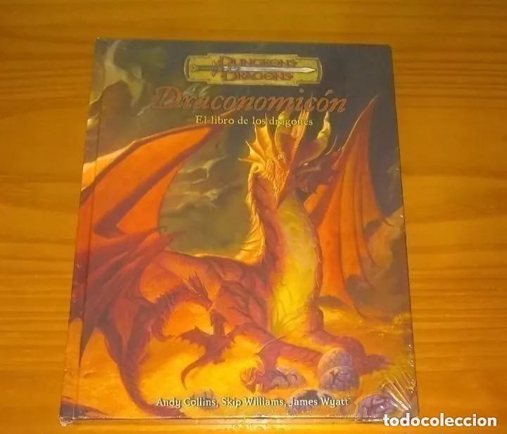 Juegos antiguos: DRACONOMIC&Oacute;N EL LIBRO DE LOS DRAGONES SUPLEMENT DUNGEONS & AND DRAGONS JUEGO DE ROL DEVIR PRECINTADO