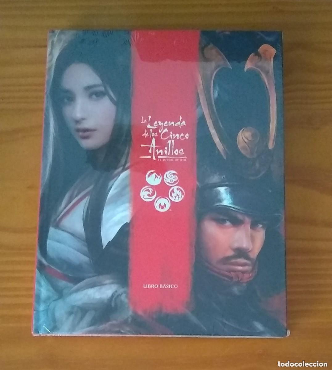 Juegos antiguos: LA LEYENDA DE LOS CINCO ANILLOS LIBRO B&Aacute;SICO JUEGO DE ROL EDGE PRECINTADO