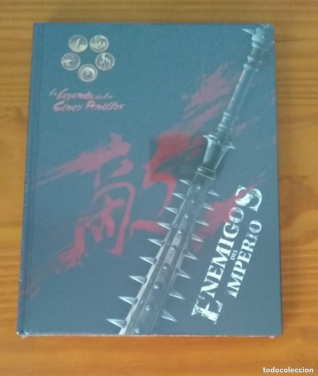 Juegos antiguos: ENEMIGOS DEL IMPERIO SUPLEMENTO LA LEYENDA DE LOS CINCO 5 ANILLOS JUEGO DE ROL EDGE PRECINTADO
