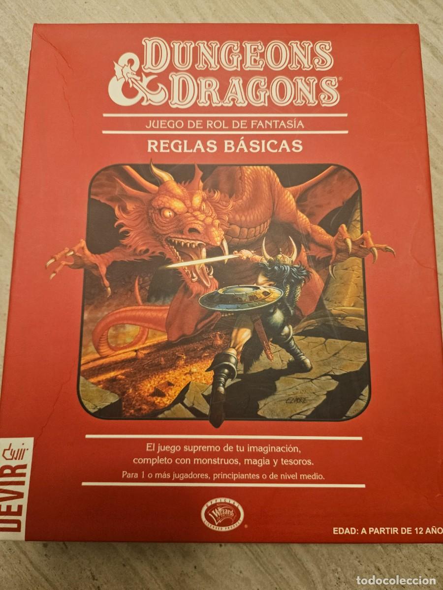 Juegos antiguos: CAJA B&Aacute;SICA DUNGEONS & DRAGONS (DEVIR) - Foto 1