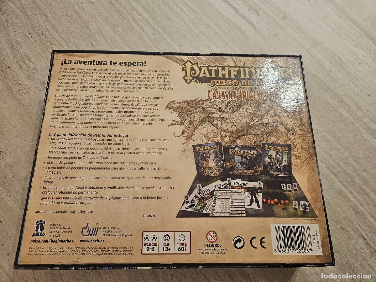 Juegos antiguos: PATHFINDER CAJA DE INICIACI&Oacute;N - Foto 6