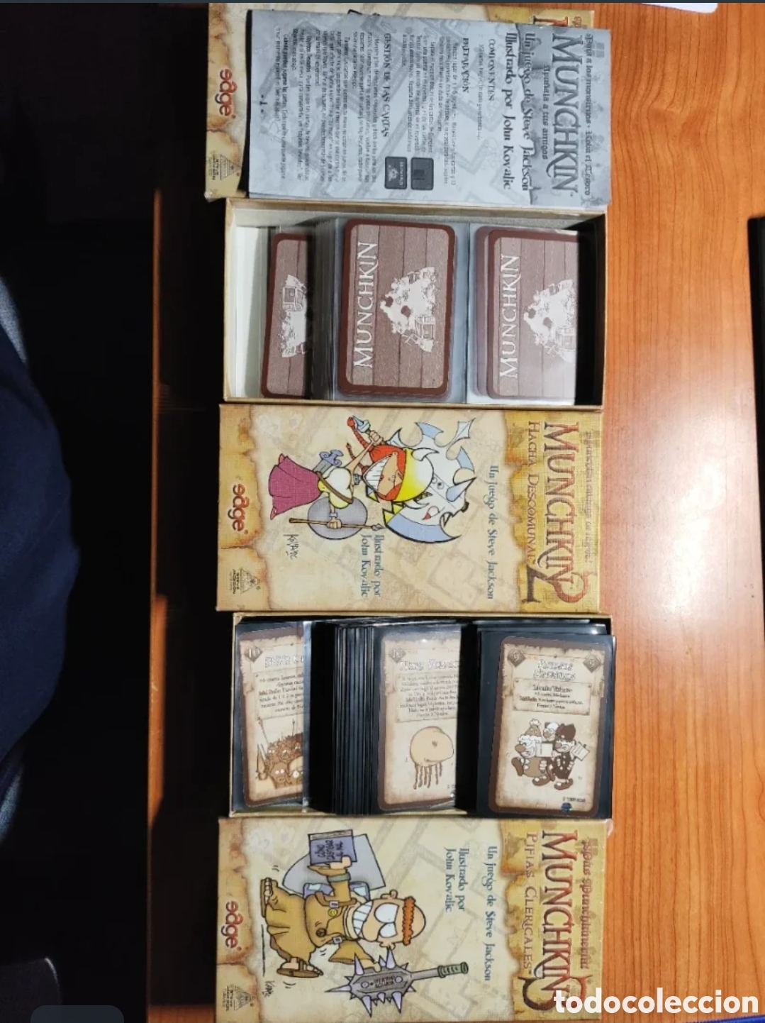 Juegos antiguos: Munchkin b&aacute;sico + expansi&oacute;nes - Foto 3