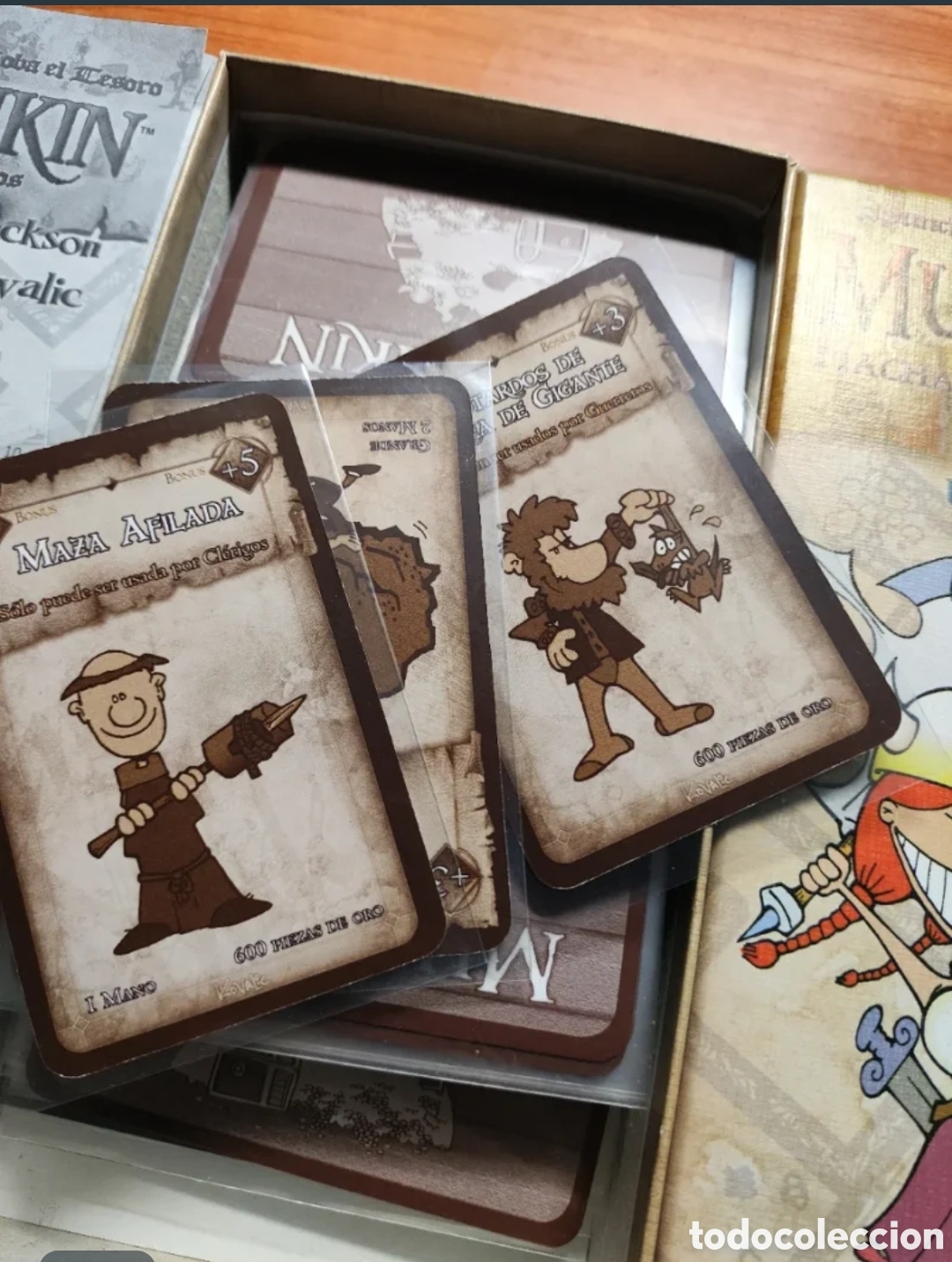 Juegos antiguos: Munchkin b&aacute;sico + expansi&oacute;nes - Foto 4