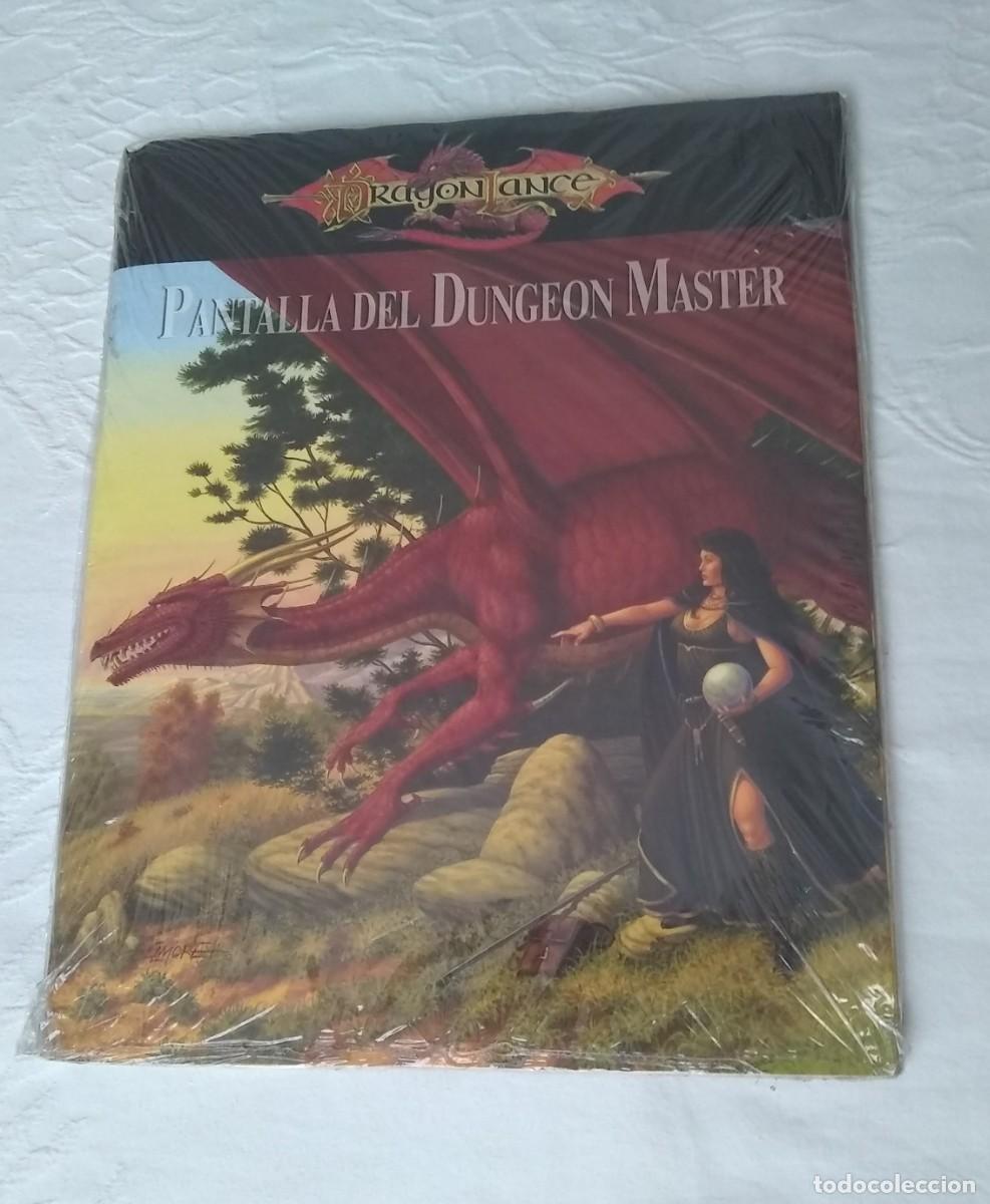 Juegos antiguos: DRAGONLANCE PANTALLA DEL DUNGEON MASTER JUEGO DE ROL DEVIR PRECINTADO