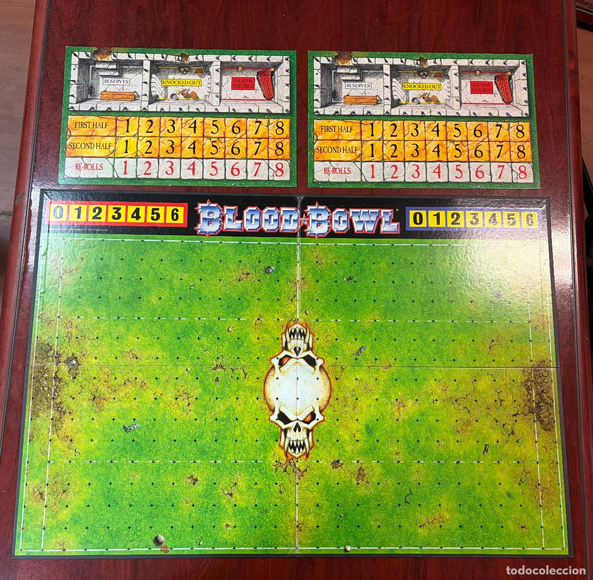 Juegos antiguos: TABLERO JUEGO BLOOD BOWL