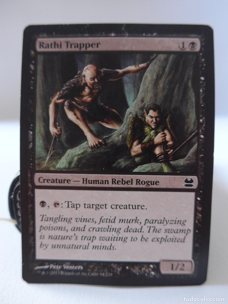 Juegos antiguos: CARTA MAGIC RATHI TRAPPER - Foto 1