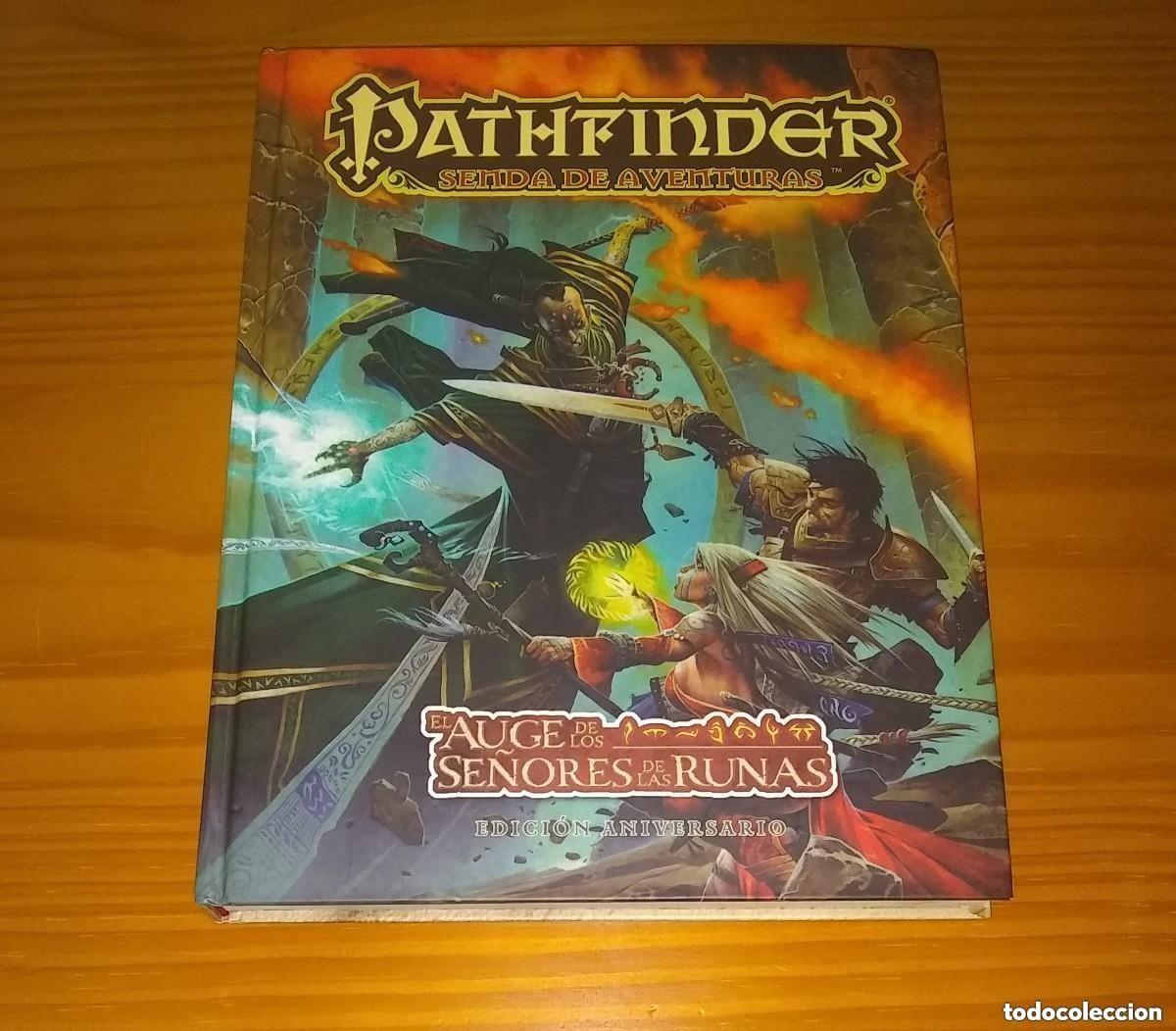 Juegos antiguos: EL AUGE DE LOS SE&Ntilde;ORES DE LAS RUNAS PATHFINDER SENDA DE AVENTURAS JUEGO DE ROL DEVIR