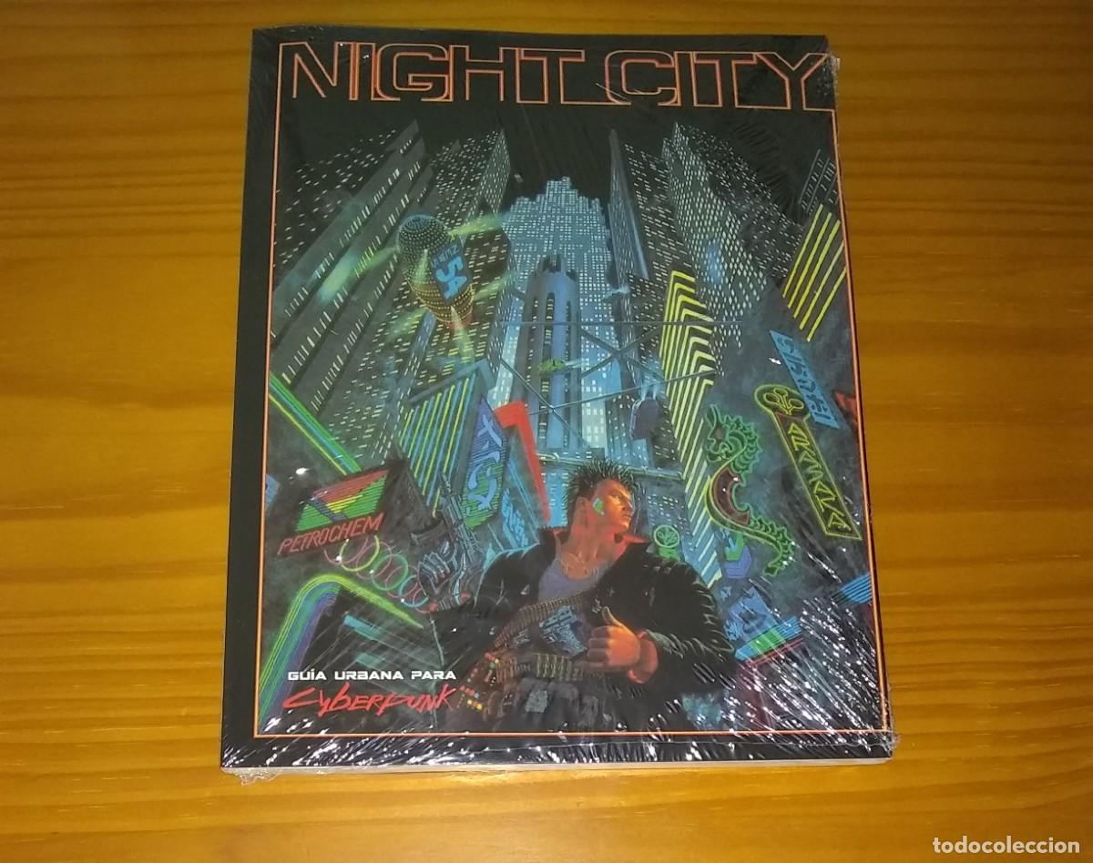Juegos antiguos: NIGHT CITY GU&Iacute;A URBANA PARA EL JUEGO DE ROL CYBERPUNK 2.0.2.0. 2020 M+D EDITORES PRECINTADO