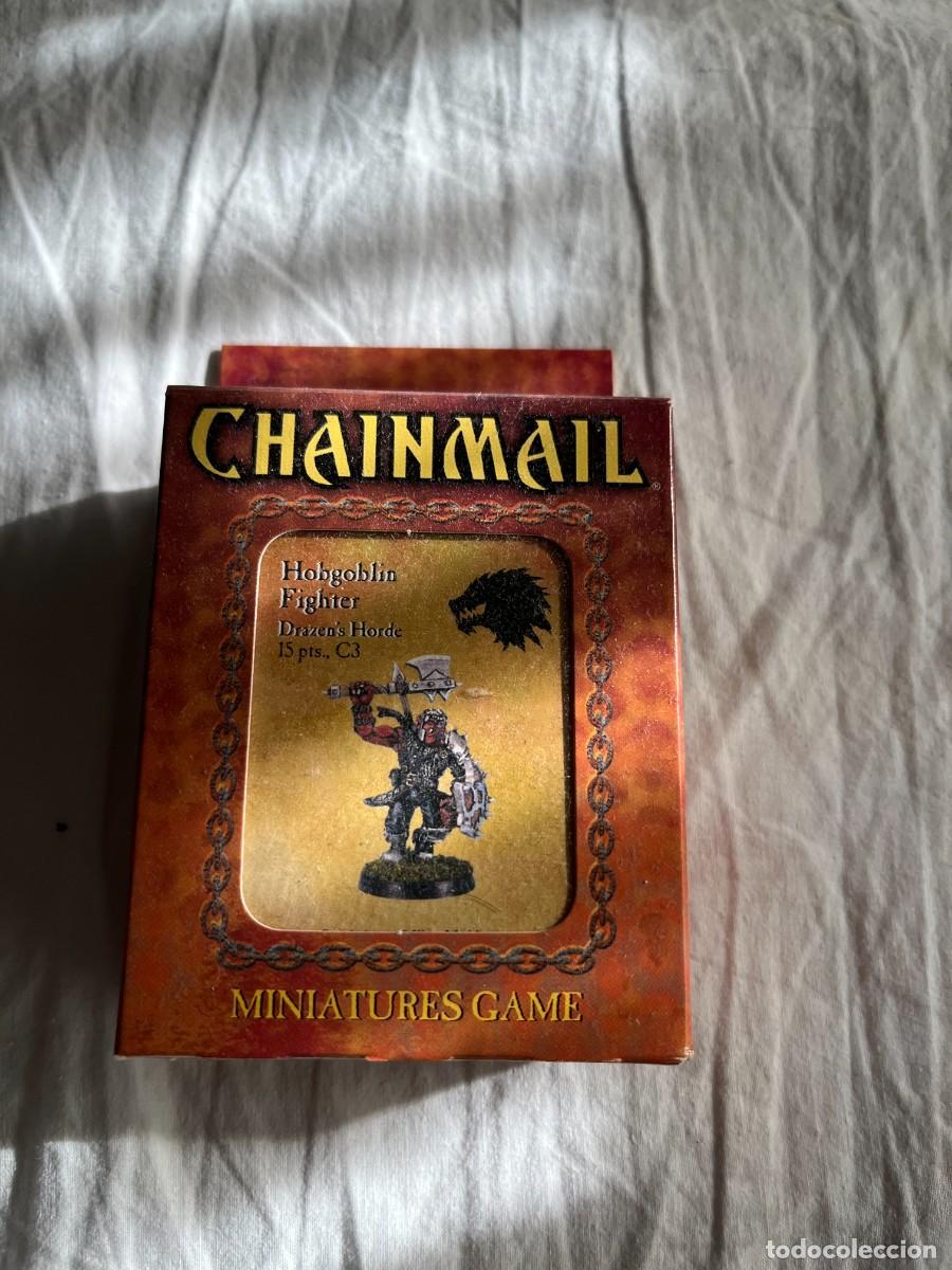 Juegos antiguos: HOBGOBLIN FIGHTER - DRAZEN HORDE - DUNGEONS AND DRAGONS CHAINMAIL METAL - KREATEN