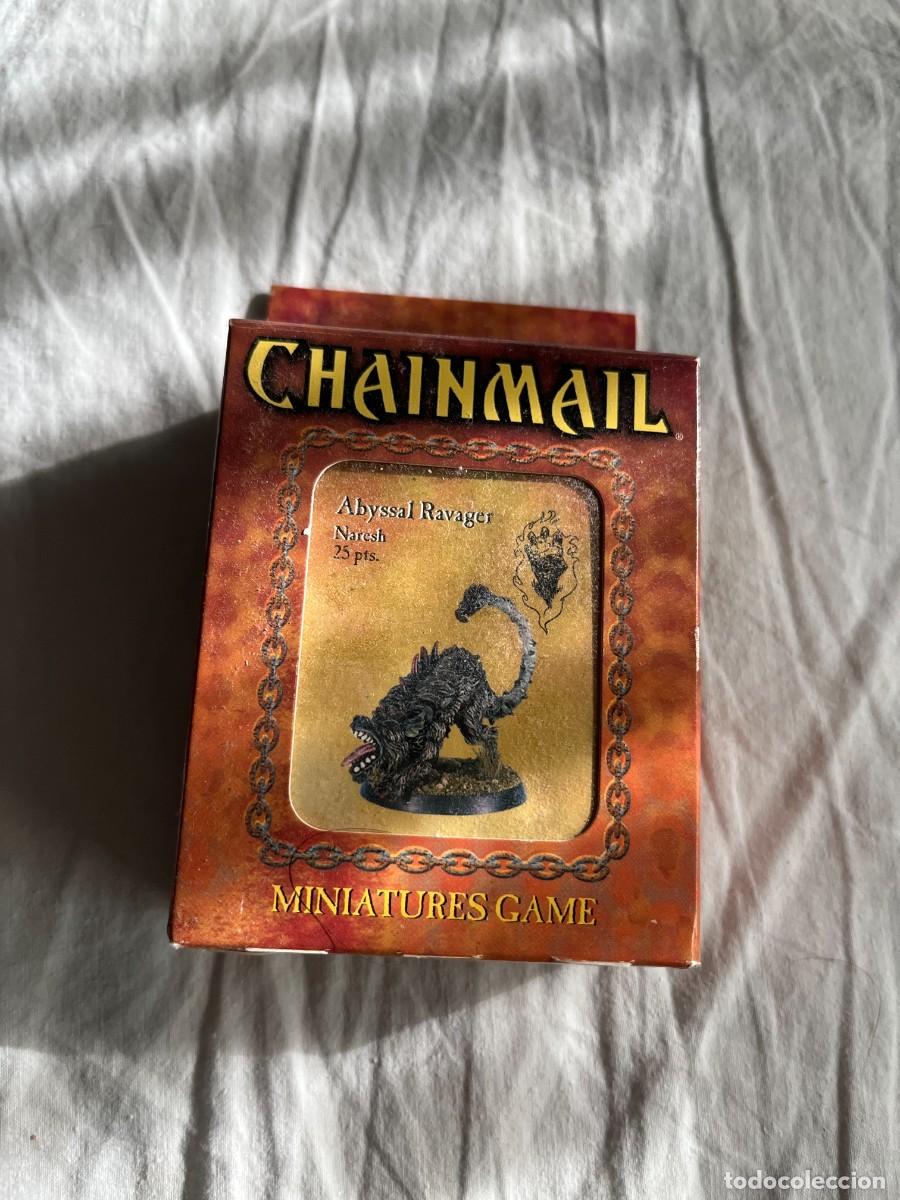 Juegos antiguos: ABYSSAL RAVAGER - NARESH - DUNGEONS AND DRAGONS CHAINMAIL METAL - KREATEN
