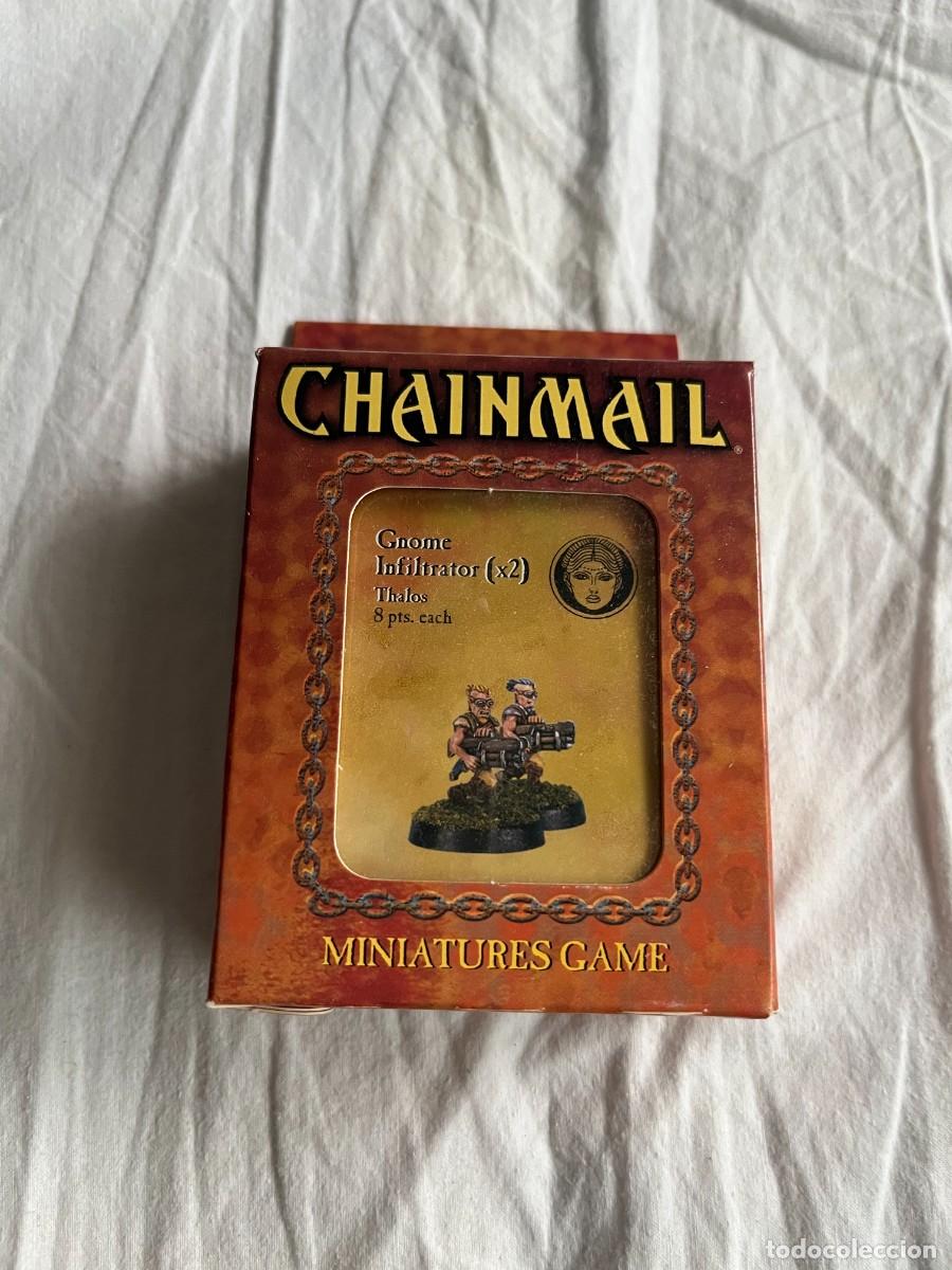 Juegos antiguos: GNOME INFILTRATOR X2 - TAHLOS - MORDENGARD DUNGEONS AND DRAGONS CHAINMAIL METAL - KREATEN