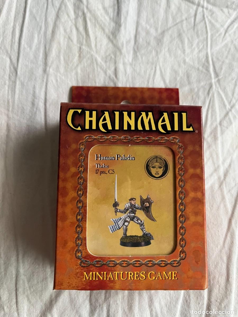 Juegos antiguos: HUMAN PALADIN - THALOS - DUNGEONS AND DRAGONS CHAINMAIL METAL - KREATEN