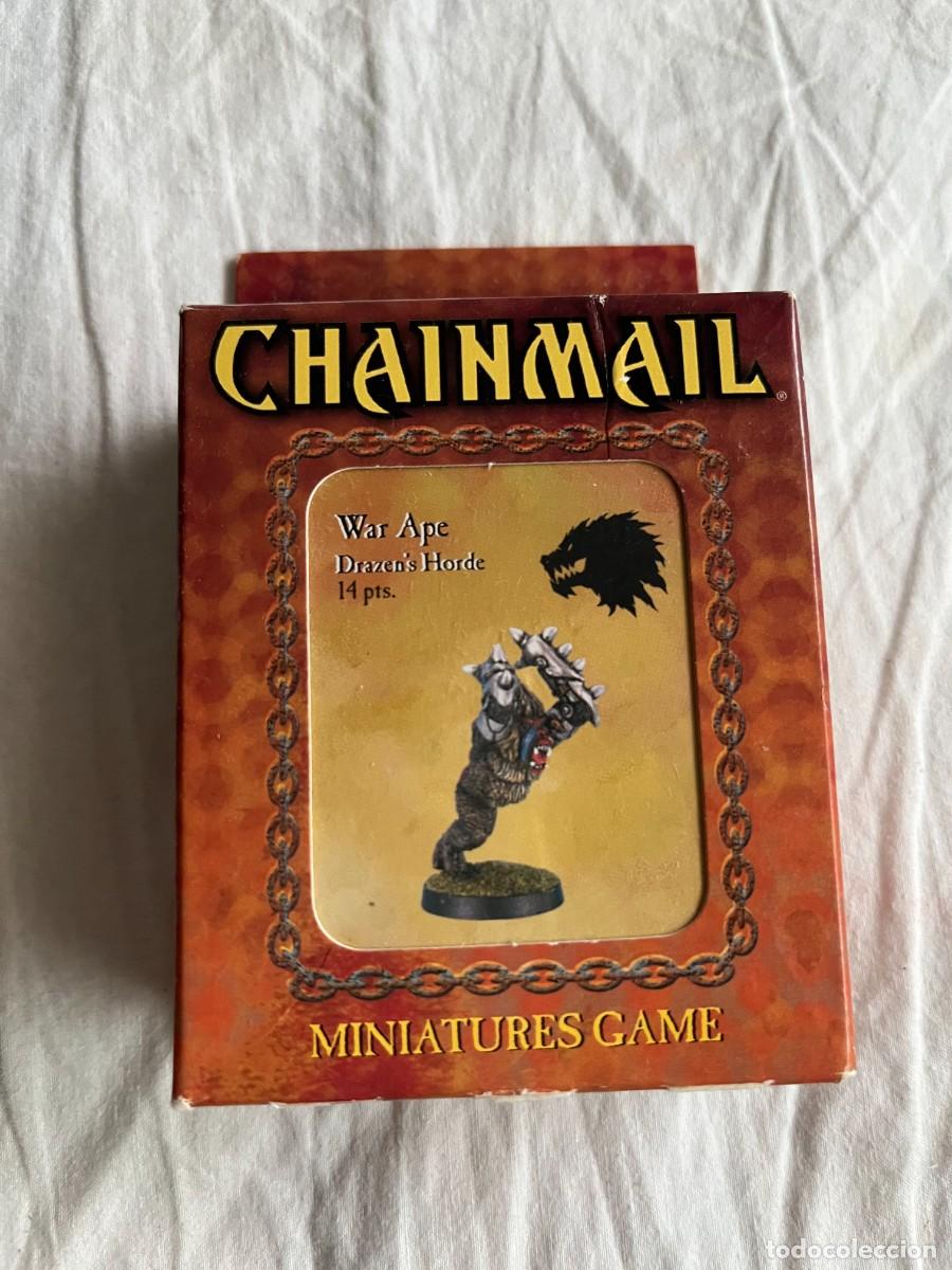 Juegos antiguos: WAR APE - DRAZENS HORDE - DUNGEONS AND DRAGONS CHAINMAIL METAL - KREATEN