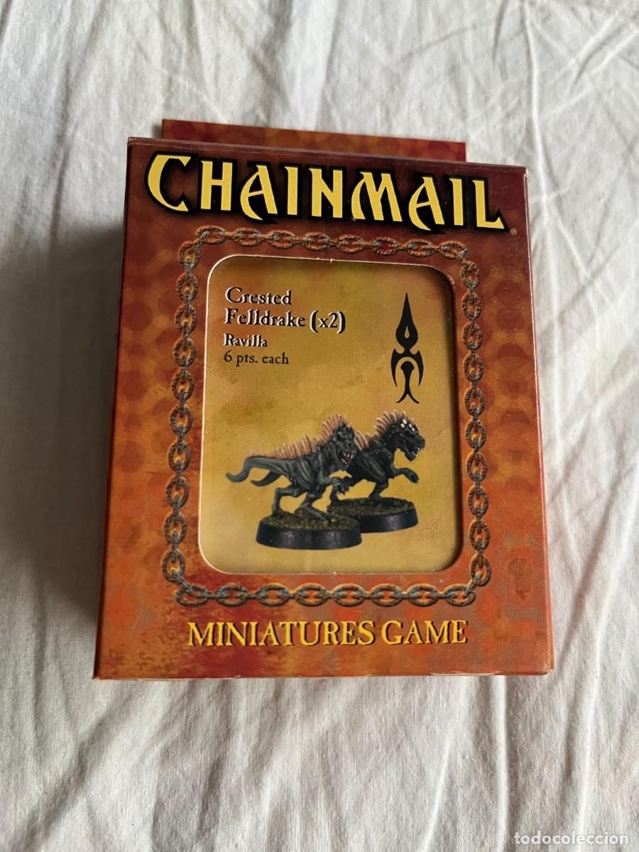 Juegos antiguos: CRESTED FELLDRAKE - RAVILLA . DUNGEONS AND DRAGONS CHAINMAIL METAL - KREATEN