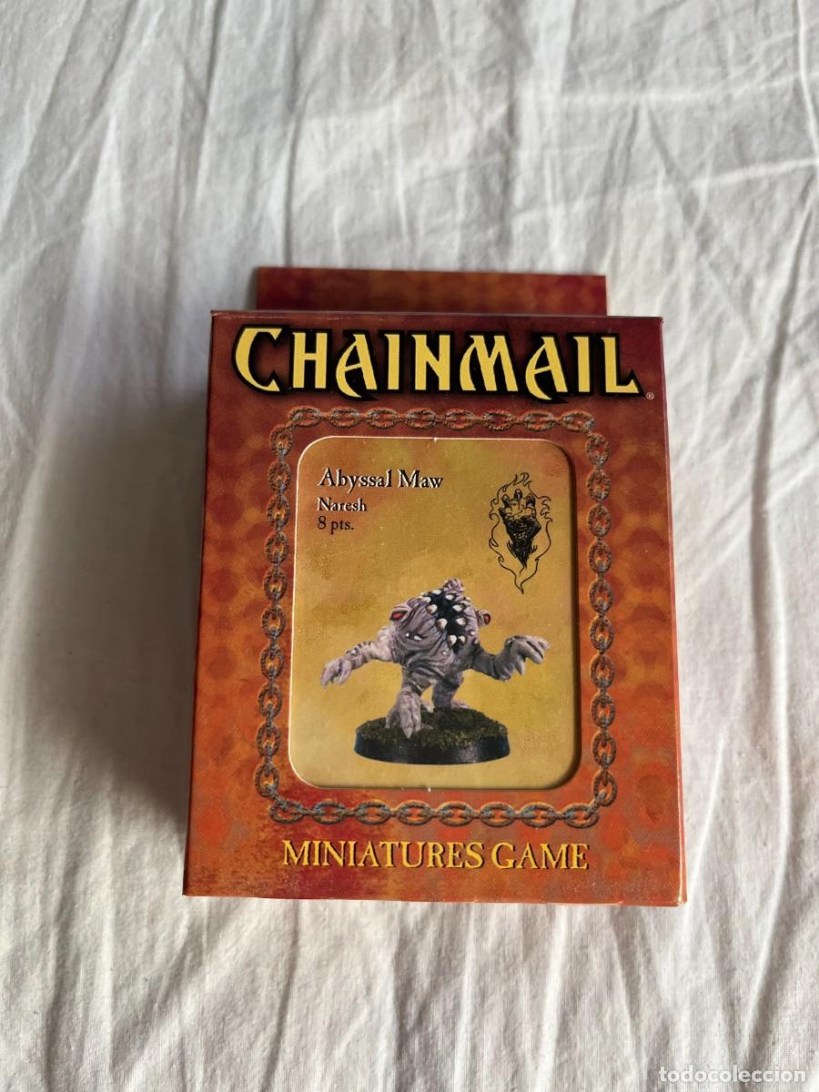 Juegos antiguos: AGBYSSAL MAW - NARESH - . DUNGEONS AND DRAGONS CHAINMAIL METAL - KREATEN