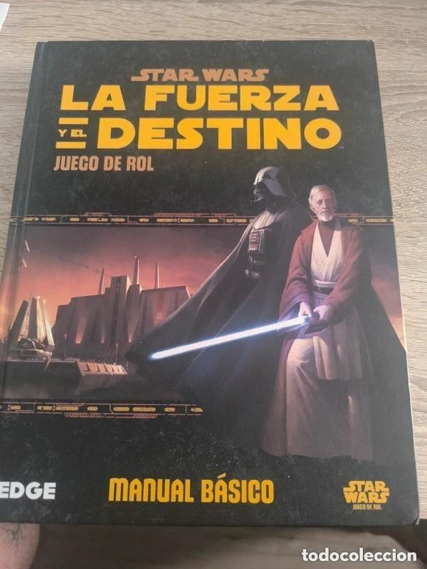Juegos antiguos: STAR WARS: LA FUERZA Y EL DESTINO JUEGO DE ROL MANUAL B&Aacute;SICO + PANTALLA DEL DIRECTOR DE JUEGO EDGE