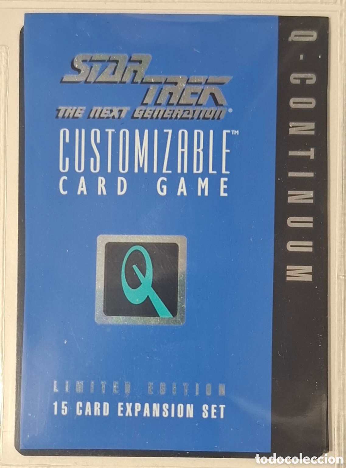 Juegos antiguos: Star Trek ccg 1E expansion Q-Continuum completa