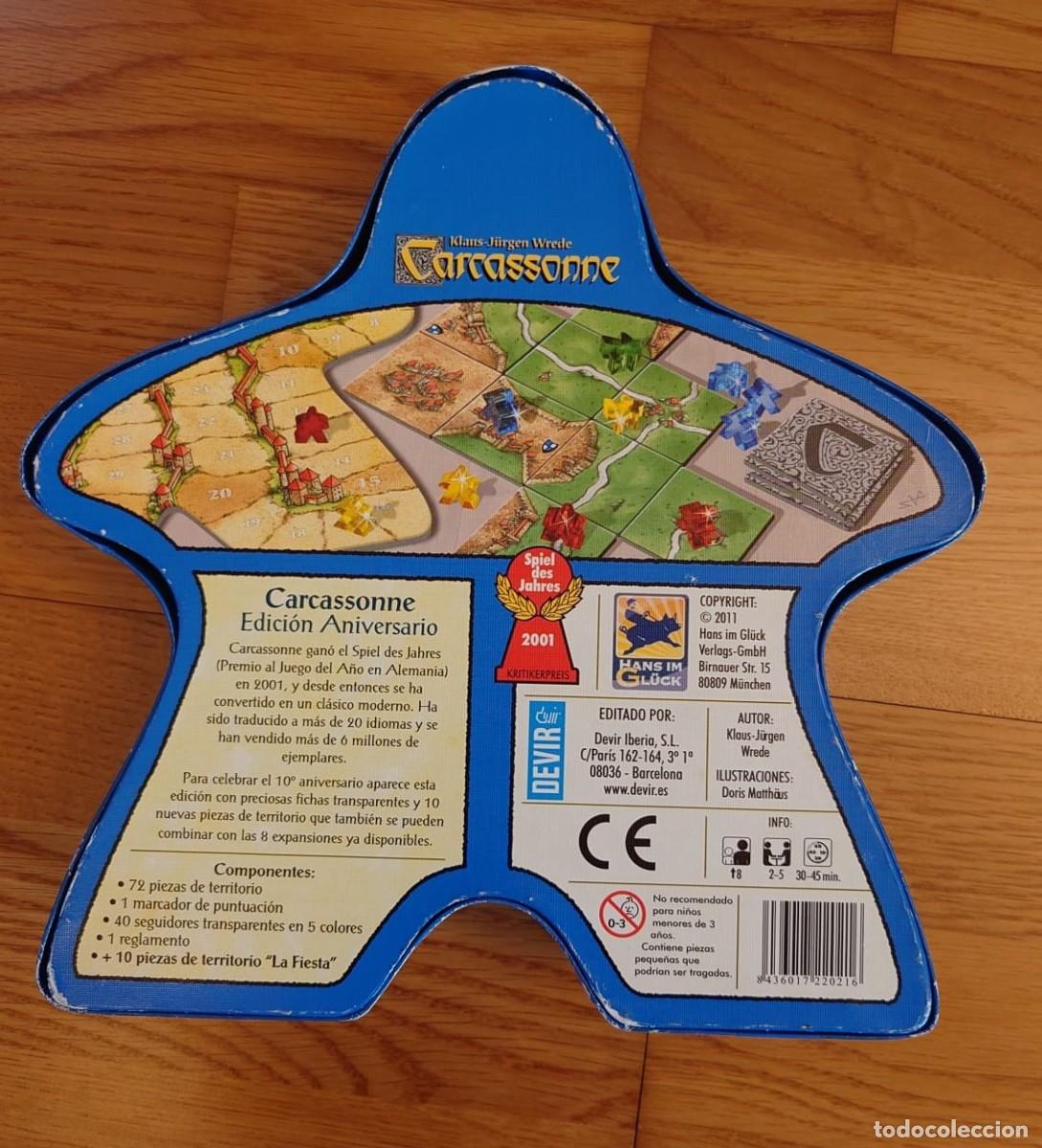 Juegos antiguos: Carcassonne Edici&oacute;n 10 Aniversario - Foto 2