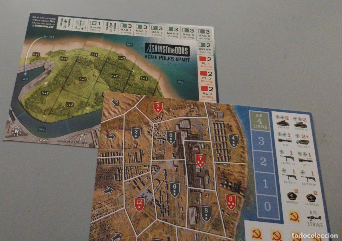 Juegos antiguos: dos wargames against the odds - Foto 1