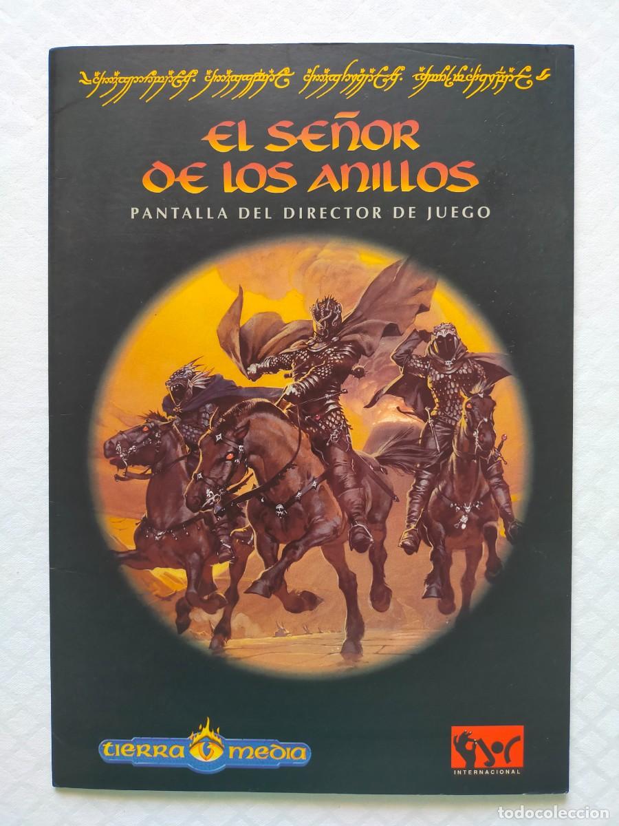 Juegos antiguos: EL SE&Ntilde;OR DE LOS ANILLOS + GUIA. Tierra Media (Pantalla del Director de Juego) Ref 334 - JOC 1995