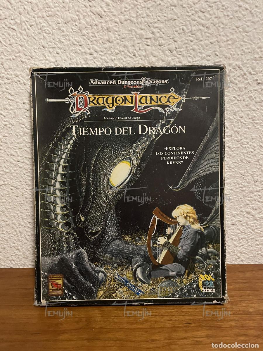 Juegos antiguos: Advanced Dungeons And Dragons 2 Dragonlance - Caja Tiempo del Dragon - adyd - juego de rol