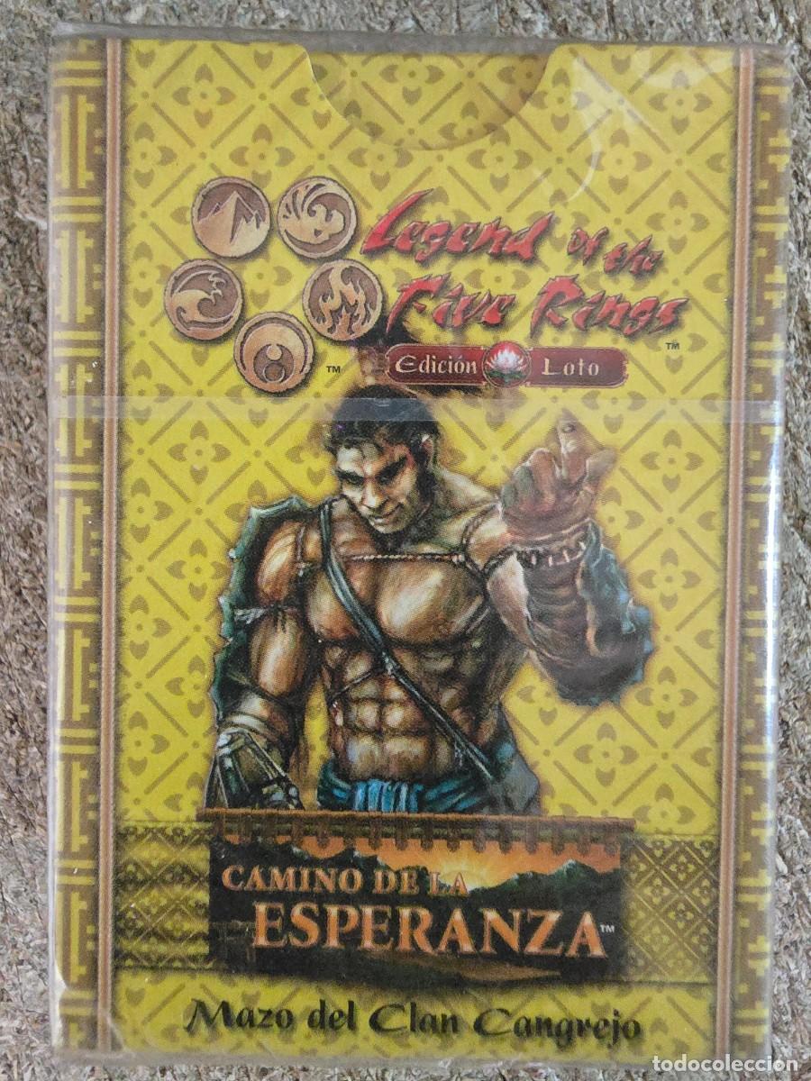 Juegos antiguos: Legend of the Five Rings.Camino de La Esperanza.Mazo Del Clan Cangrejo.