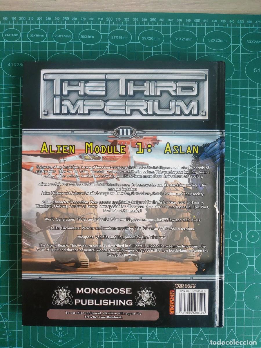 Juegos antiguos: MONGOOSE TRAVELLER RPG: ALIEN MODULE 1 - ASLAN - Foto 2