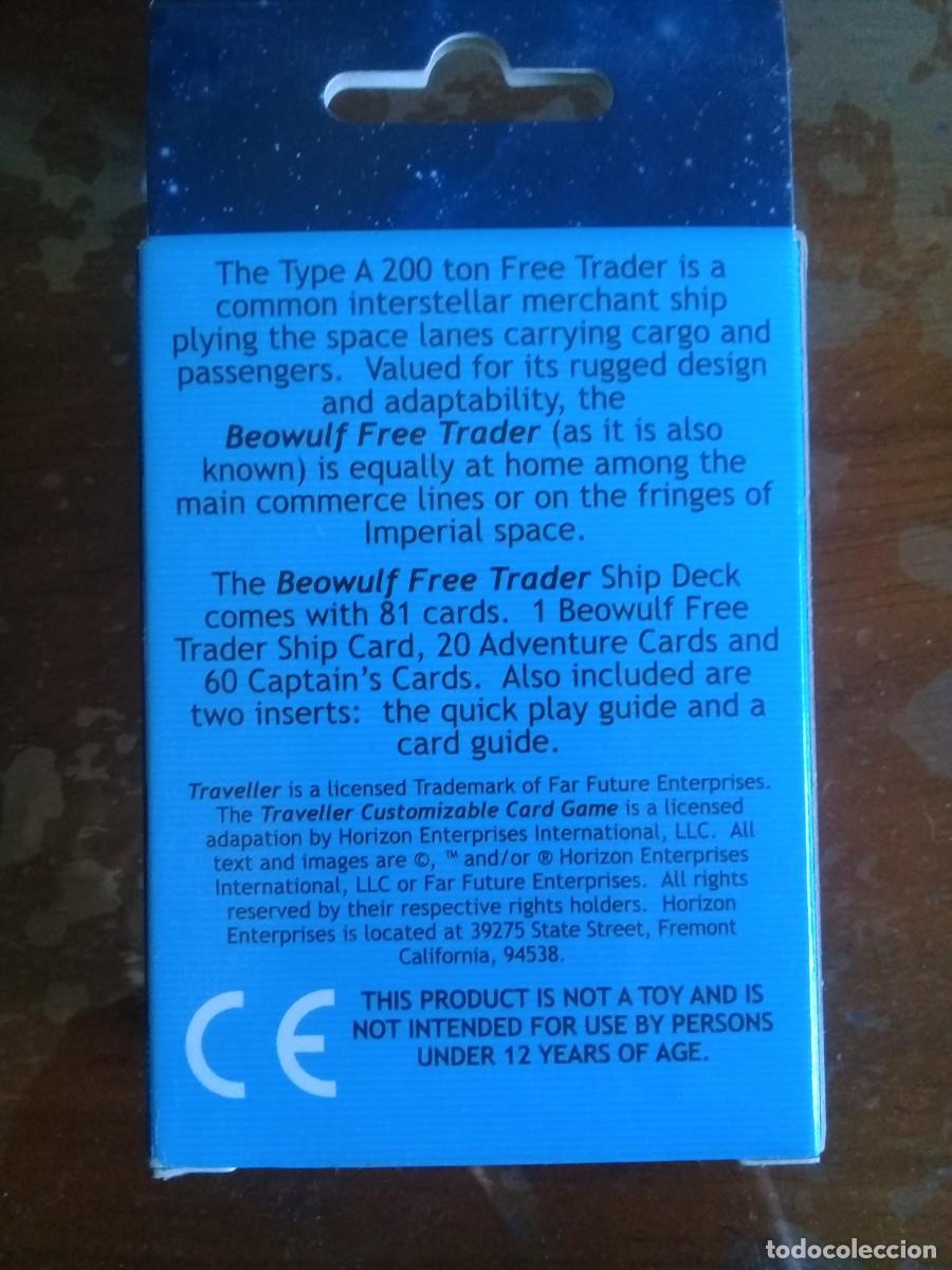 Juegos antiguos: TRAVELLER CCG: BEOWULF FREE TRADER DECK - Foto 3