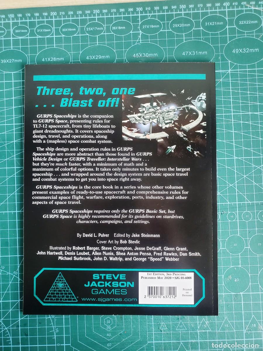Juegos antiguos: GURPS RPG: SPACESHIPS - nuevo - Foto 2