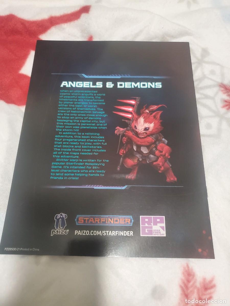 Juegos antiguos: STARFINDER RPG: SKITTER WARP - MODULO PROMO - Foto 2