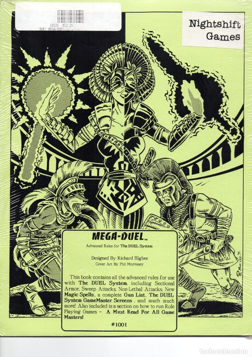 Juegos antiguos: MEGA-DUEL: JUEGO DE ROL CLASICO - precintado - Foto 2