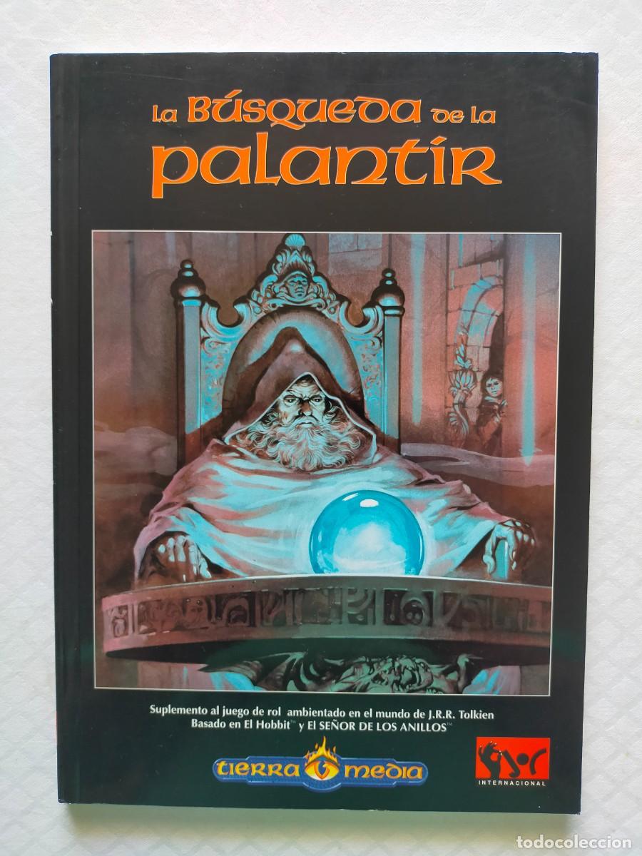 Juegos antiguos: LA BUSQUEDA DE LA PALANTIR. Suplemento al juego de Rol. Ref 339 - JOC 1996